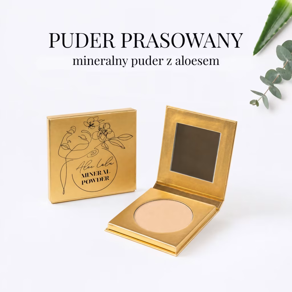 Puder mineralny prasowany
