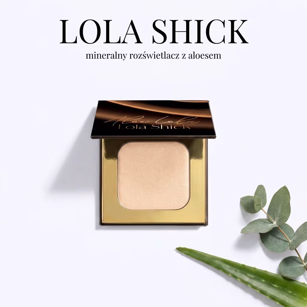 Aloe Lola Shick, mineralny rozświetlacz z aloesem