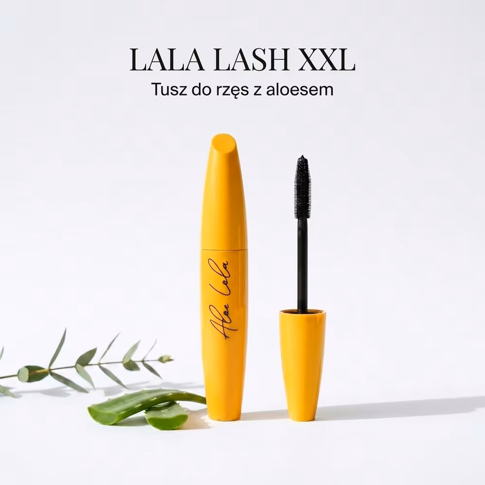 Tusz do rzęs Aloe Lola Lala Lash XXL z aloesem
